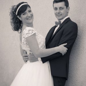 Photos de couple en noir et blanc. Emotions du Jour J  - Image Pro Photolouis